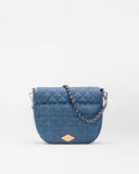 Crosby Lock Saddle, True Blue Denim-MZ Wallace