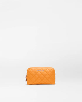 MZ Wallace Small Double Zip Cosmetic, Sunset Orange-MZ Wallace
