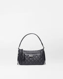 MZW Small Park Shoulder Bag, Black-MZ Wallace