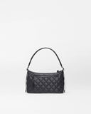 MZW Small Park Shoulder Bag, Black-MZ Wallace
