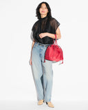 MZ Wallace Small Waverly Tote, Apple-MZ Wallace