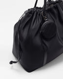 Large Waverly Tote , Black-MZ Wallace