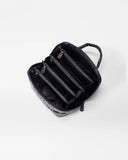 MZ Wallace Metro Accordian Cosmetic, Black Lacquer-MZ Wallace