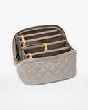 MZ Wallace Metro Accordian Cosmetic, Sable Pearl Metallic-MZ Wallace