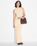 Crochet Mini Crochet Georgica Tote, Brown-MZ Wallace