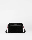 MZ Wallace Small Metro Camera Bag II, Black Velvet Finish