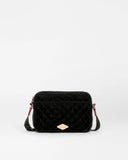 MZ Wallace Small Metro Camera Bag II, Black Velvet Finish