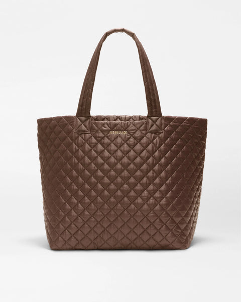 MZ Large Metro Tote Dluxe II, Walnut Brown