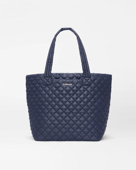MZ Wallace Medium Metro Tote Deluxe, Navy-MZ Wallace
