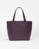 MZ Wallace Medium Metro Tote Deluxe, Raisin-MZ Wallace