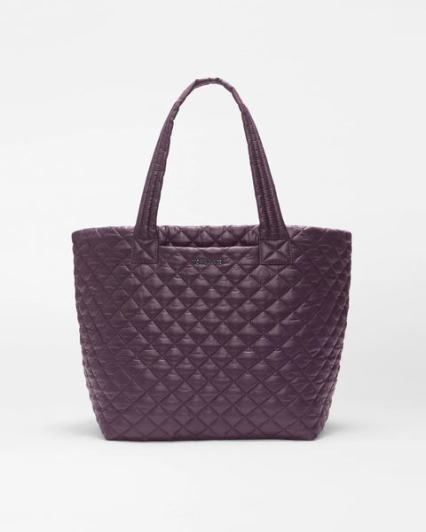 MZ Wallace Medium Metro Tote Deluxe, Raisin-MZ Wallace