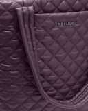 MZ Wallace Medium Metro Tote Deluxe, Raisin-MZ Wallace