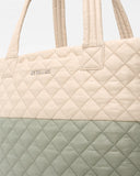 MZ Wallace Medium Metro Tote Deluxe, Agave Green/ Buff-MZ Wallace