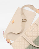 MZ Wallace Medium Metro Tote Deluxe, Agave Green/ Buff-MZ Wallace