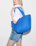 MZ Wallace Medium Metro Tote Deluxe, Surf Blue-MZ Wallace