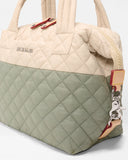 MZ Wallace Medium Metro Tote Deluxe, Agave Green/ Buff-MZ Wallace