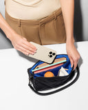 Madison Flap Crossbody, Black-MZ Wallace