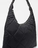 MZW Madison Shoulder, Black-MZ Wallace