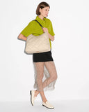 MZW Madison Shoulder, Buff/ Black-MZ Wallace