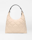 MZW Madison Shoulder, Buff/ Black-MZ Wallace