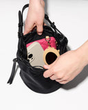 MZW Waverly Bucket Bag, Black-MZ Wallace