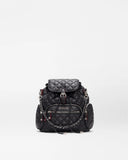 MZW Mini Crosby Backpack, Black-MZ Wallace