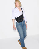 MZW Metro Smile Bag, Black-MZ Wallace