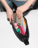 MZW Metro Smile Bag, Black-MZ Wallace
