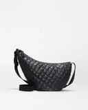 MZW Metro Smile Bag, Black-MZ Wallace
