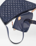 MZW Metro Smile Bag, Navy-MZ Wallace