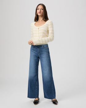 Paige Anessa 31" Wide Leg Jean, Hackney-PAIGE