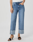 Sasha Ankle Wide Leg Jean, Poet-PAIGE