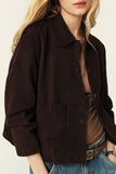 Ba&sh Milas Jacket, Brown-ba&sh