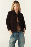 Ba&sh Milas Jacket, Brown-ba&sh