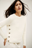 ba&sh Gael Sweater, Off White-ba&sh