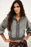 Ba&Sh Rabel Cardigan, Gray