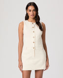 Soho Dress, Bone-PAIGE