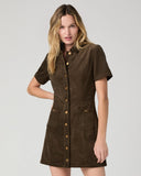 Clementine Dress With Seams, Fern-PAIGE
