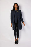 STS Tweed Coat, Navy-Sail to Sable