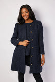 STS Tweed Coat, Navy-Sail to Sable