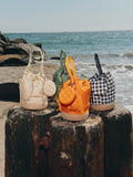 MZW Espadrille Bucket Bag, Buff-MZ Wallace