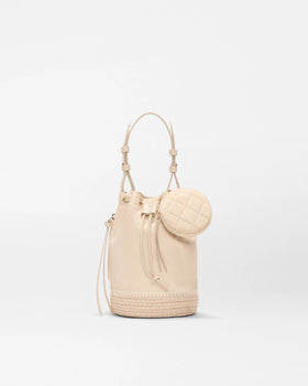 MZW Espadrille Bucket Bag, Buff-MZ Wallace