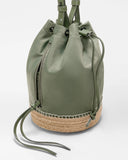MZW Espadrille Bucket Bag, Agave Green-MZ Wallace