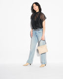 Madison Crossbody II, Buff/ Black-MZ Wallace