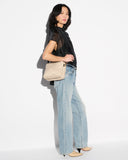 Madison Crossbody II, Buff/ Black-MZ Wallace