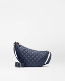 MZW Small Smile Bag, Navy-MZ Wallace
