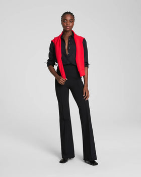 SPANX Perfectfit Ponte Kick Flare, Black-Spanx