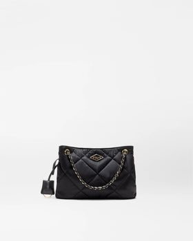 MZ Small Frankie Tote, Black-MZ Wallace