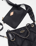 MZ Small Frankie Tote, Black