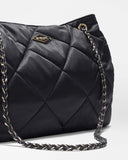 MZ Medium Frankie Tote, Black